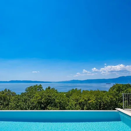 Tatil Evi Elora Seaview Private Pool And Garden - Happy Kostrena