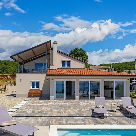 Tatil Evi Elora Seaview Private Pool And Garden - Happy Kostrena